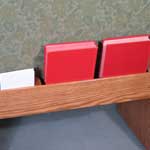 Card and pencil holder
